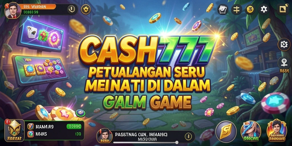 Screenshot gameplay CASH777 menunjukkan petualangan mendebarkan di dunia yang penuh tantangan.