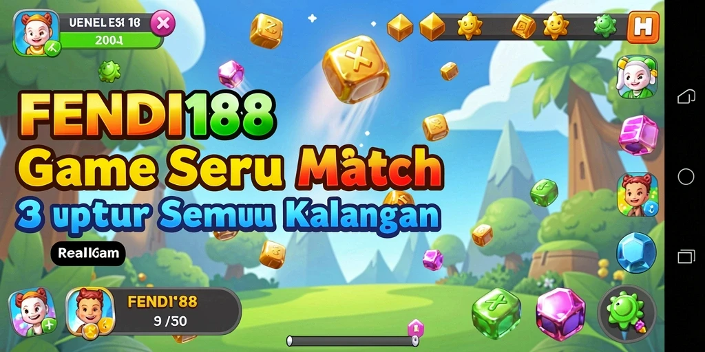 Screenshot yang menampilkan gameplay seru dan menantang dari FENDI188.