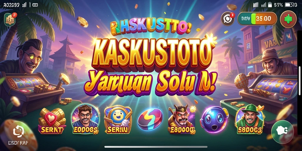 Screenshot gameplay KASKUSTOTO yang menunjukkan keseruan permainan Slot.