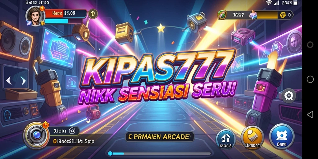 Screenshot gameplay KIPAS777 menampilkan aksi seru dalam permainan Arcade.