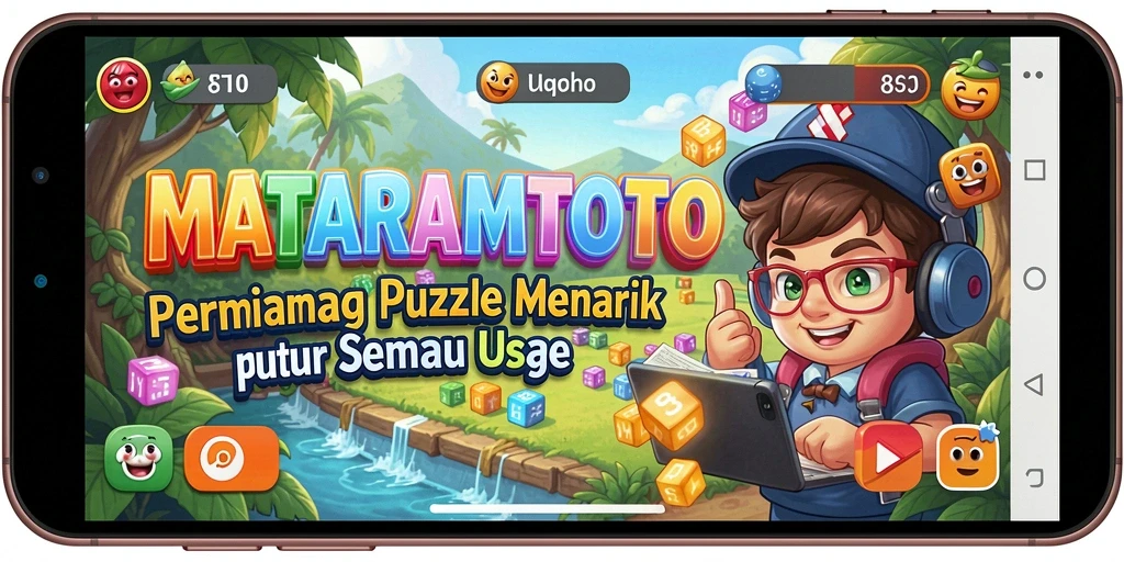 Gameplay seru dalam MATARAMTOTO dengan tantangan Puzzle.