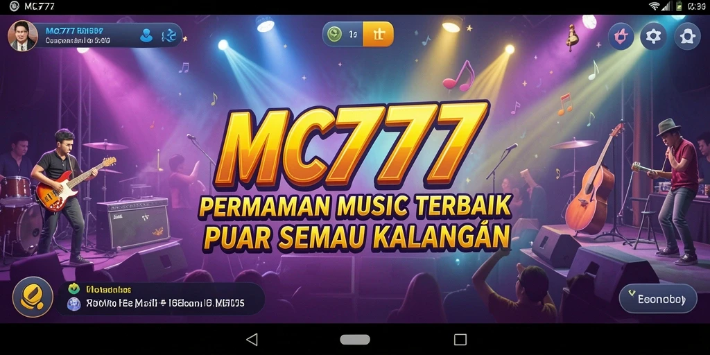 Tampilan gameplay <strong>MC777</strong> yang menarik dengan latar musik yang dinamis.