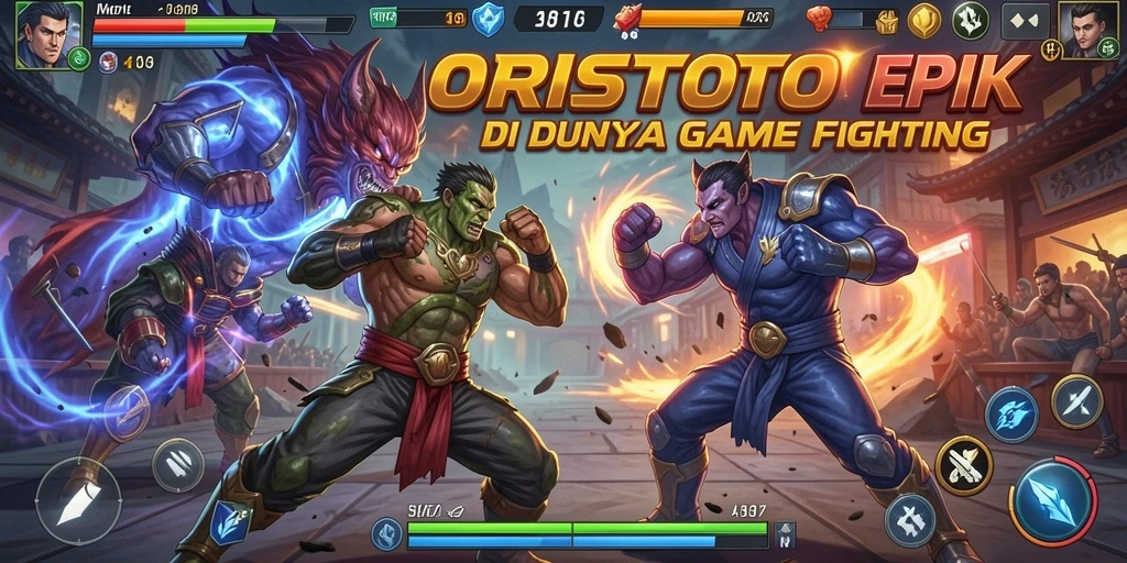 Gameplay pertarungan seru dan mendebarkan dari ORISTOTO.