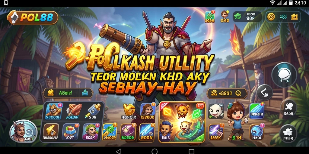 Tampilan antarmuka POL88 yang sederhana dan fungsional.