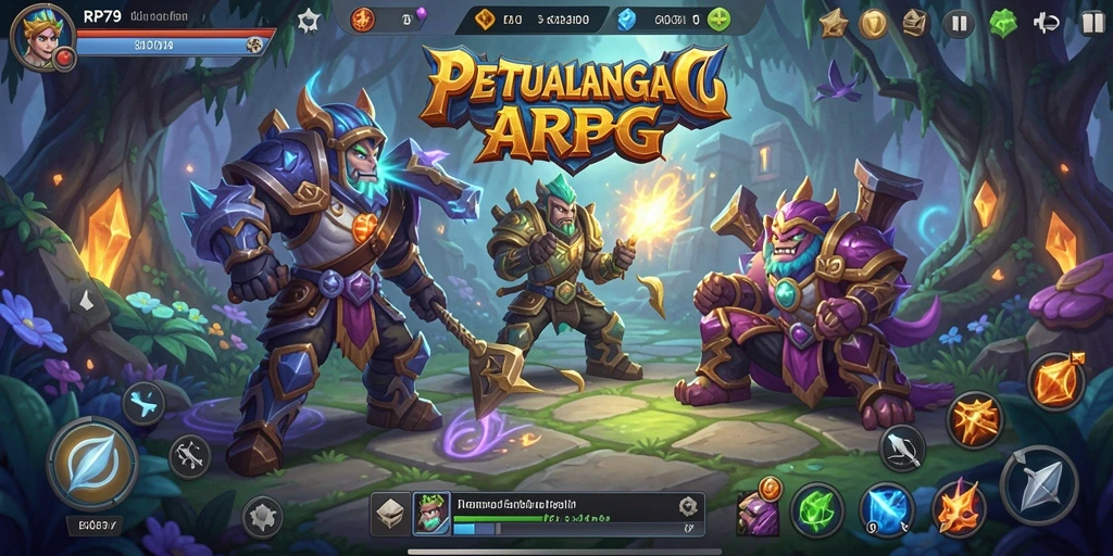 Tampilan menarik dari gameplay RP79 yang penuh aksi.