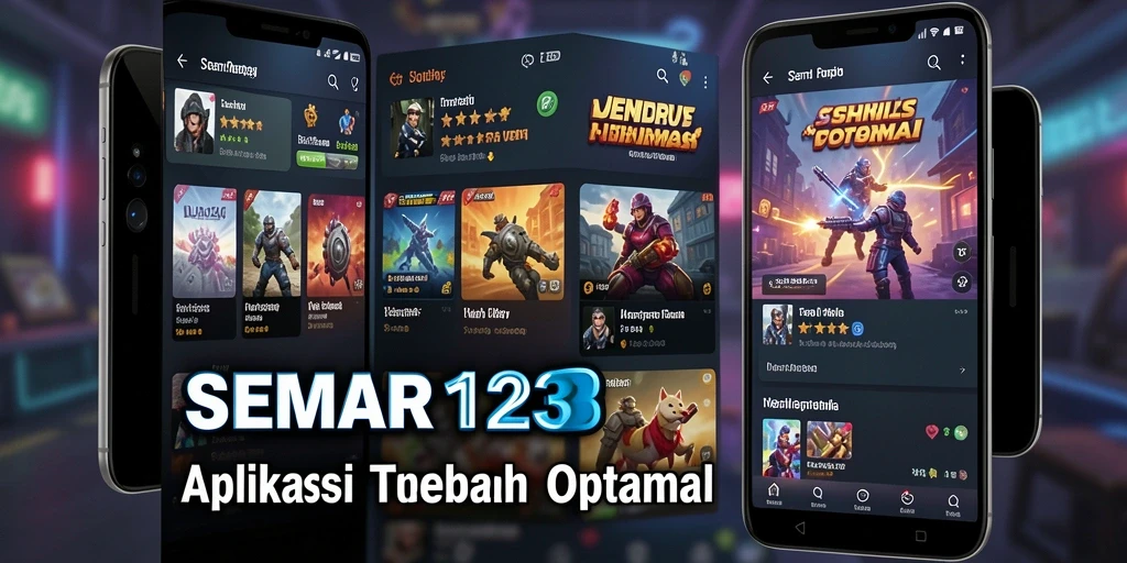 Tampilan aplikasi SEMAR123 yang membantu optimasi kinerja perangkat.