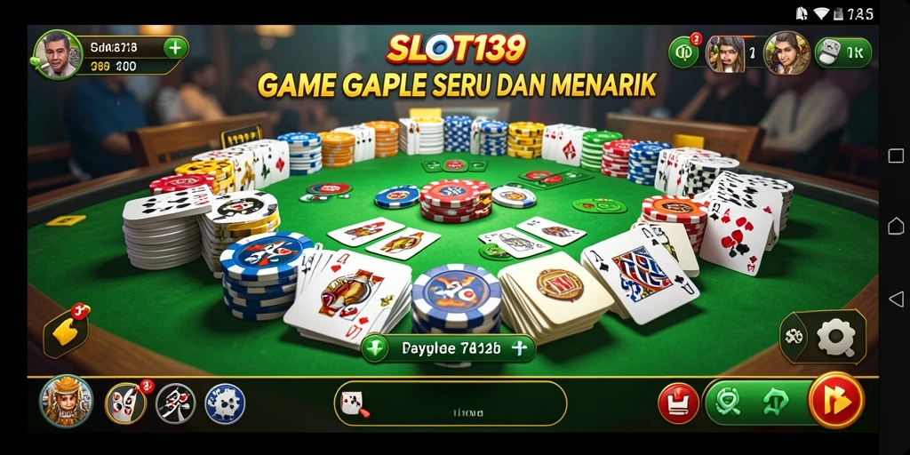 Tampilan menarik dalam gameplay Gaple di SLOT138.