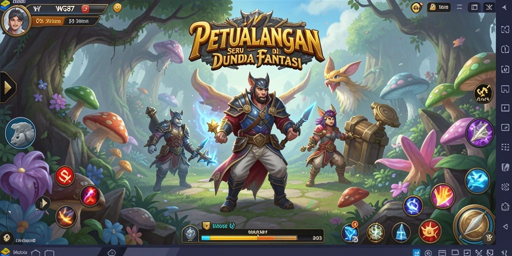 Screenshot WG87 menampilkan eksplorasi petualangan yang menakjubkan.