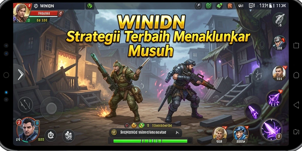 Screenshot WINIDN menampilkan aksi mendebarkan dalam gameplay Strategy.